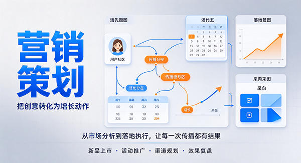 巧家县营销策划